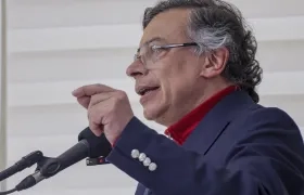 El Presidente Gustavo Petro.