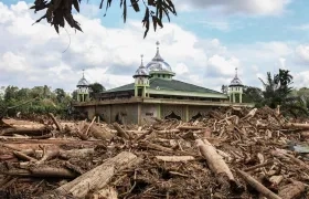 Desastres en Indonesia.