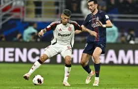 Jorge Carrascal en acción de juego.