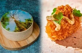 Platos que ofrecen los restaurantes Manuel y Celele. 