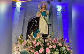 Imagen de la Inmaculada Concepción. 