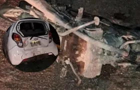 Accidente de tránsito.