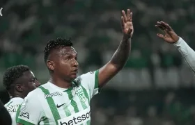 Alfredo Morelos marcó el segundo gol de Nacional.