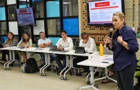 Cecilia Arango, secretaria de Planeación del Atlántico.