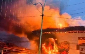 Lugar del ataque en Balboa.