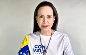 La líder opositora venezolana María Corina Machado. 