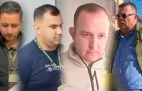 Algunos de los capturados.