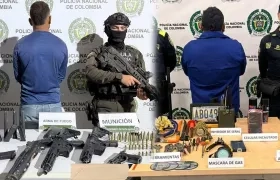 Capturados por el frustrado robo. 