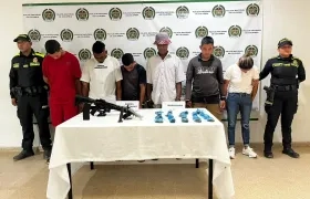 Las capturadas fueron realizadas en diligencias de allanamiento en varios puntos del Atlántico. 