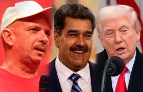 Hugo “El Pollo” Carvajal, Nicolás Maduro y Donald Trump.