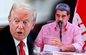 Donald Trump y Nicolás Maduro.