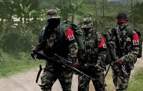 Integrantes del ELN.