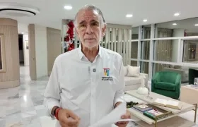 Eduardo Verano, gobernador del Atlántico.