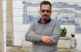 El encargado de negocios, Óscar Iván Muñoz, quien ejerce funciones de embajador.