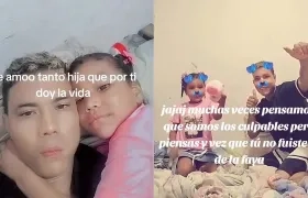  Albeiro Rafael Fontalvo Hernández y su hija. 