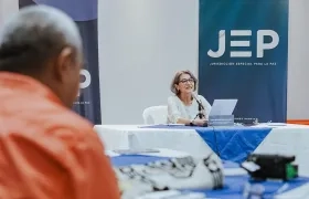 La magistrada María del Pilar Valencia.