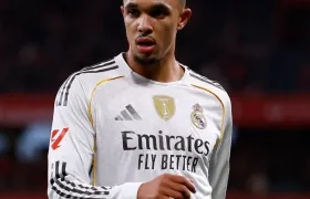 Alexander Arnold, lateral derecho del Real Madrid.