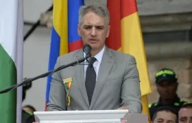 El Gobernador de Antioquia, Andrés Julián Rendón.