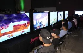Jugadores en la GamerCon.