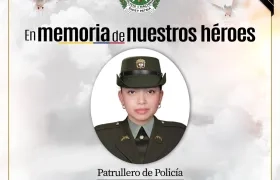 Patrullera Karen Pajoy Candela.