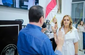 La Contralora Leydy Viviana Mojica Peña.