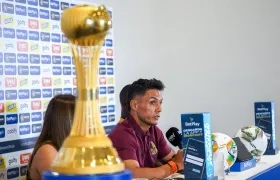 Lucas González, técnico del Junior. 