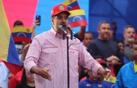 El Presidente de Venezuela, Nicolás Maduro.