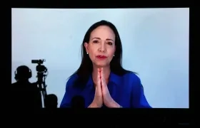 La líder opositora venezolana, María Corina Machado.