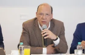 El Ministro de Hacienda, Germán Ávila.