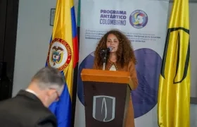 La Ministra de Ciencia, Yesenia Olaya.