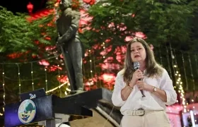 María Fernanda Rojas, ministra de Transporte. 