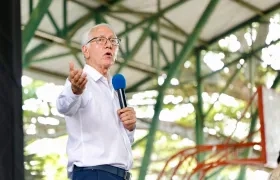 El Ministro de Salud, Guillermo Jaramillo.