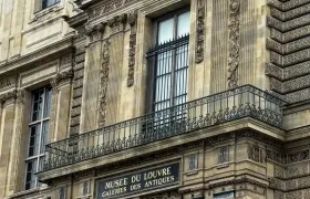 La reja instalada en el museo.
