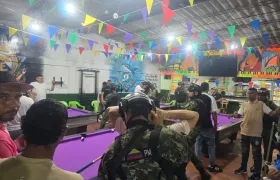 Operativo de la Policía.