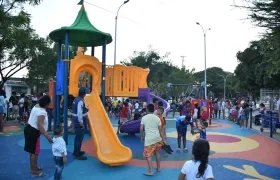 Nuevo parque en Siete de Abril
