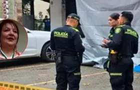 María Victoria Correa Ramírez, en el círculo, una de las víctimas.