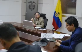 El Presidente Gustavo Petro.