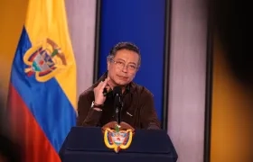 Gustavo Petro, presidente de Colombia. 