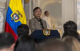 El Presidente Gustavo Petro.