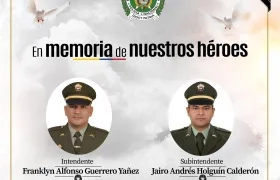 Los policías asesinados.