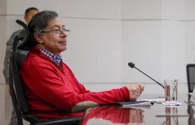 El Presidente Gustavo Petro.