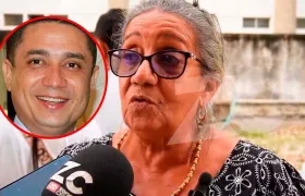 Rebeca Viloria, mamá de Eduardo Pinto Viloria. 