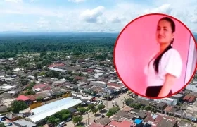 Una de las mujeres secuestradas.