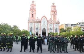 La Policía y el Distrito de Barranquilla tienen listo el dispositivo de seguridad. 