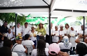 Certificación del Sena a habitantes de Santa Lucía, Atlántico.