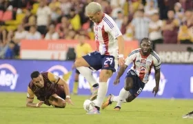 Teófilo Gutiérrez y Yimmi Chará.