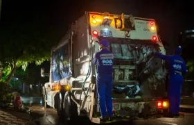 Servicio de aseo de la Triple A. 