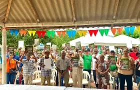 Beneficiarios de la vereda Miraflores.