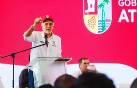 El Gobernador del Atlántico, Eduardo Verano.