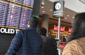 Pasajeros en Estados Unidos.